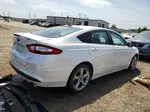 2016 Ford Fusion Se White vin: 3FA6P0HD0GR226049