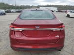 2017 Ford Fusion Se Бордовый vin: 3FA6P0HD0HR114711