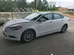 2017 Ford Fusion Se White vin: 3FA6P0HD0HR173628