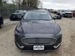 2017 Ford Fusion Se Gray vin: 3FA6P0HD0HR301396