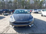 2017 Ford Fusion Se Gray vin: 3FA6P0HD0HR334513