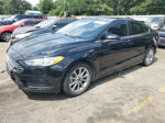 2017 Ford Fusion Se Black vin: 3FA6P0HD0HR348444