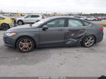 2018 Ford Fusion Se Gray vin: 3FA6P0HD0JR160240