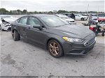 2018 Ford Fusion Se Gray vin: 3FA6P0HD0JR160240