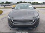 2018 Ford Fusion Se Gray vin: 3FA6P0HD0JR160240