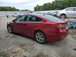 2018 Ford Fusion Se Red vin: 3FA6P0HD0JR164255