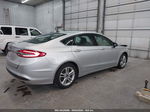 2018 Ford Fusion Se Silver vin: 3FA6P0HD0JR176826