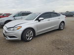 2018 Ford Fusion Se Silver vin: 3FA6P0HD0JR179872