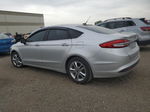 2018 Ford Fusion Se Silver vin: 3FA6P0HD0JR179872