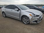 2018 Ford Fusion Se Silver vin: 3FA6P0HD0JR179872