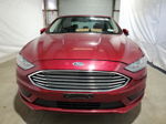 2018 Ford Fusion Se Красный vin: 3FA6P0HD0JR193108