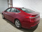 2018 Ford Fusion Se Красный vin: 3FA6P0HD0JR193108