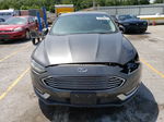 2018 Ford Fusion Se Gray vin: 3FA6P0HD0JR222994