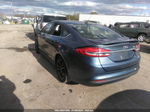 2018 Ford Fusion Se Синий vin: 3FA6P0HD0JR228486