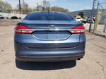 2018 Ford Fusion Se Blue vin: 3FA6P0HD0JR239634