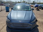 2018 Ford Fusion Se Blue vin: 3FA6P0HD0JR239634