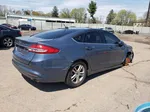 2018 Ford Fusion Se Blue vin: 3FA6P0HD0JR239634