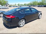 2018 Ford Fusion Se Black vin: 3FA6P0HD0JR253114