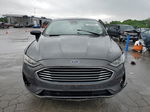 2019 Ford Fusion Se Gray vin: 3FA6P0HD0KR127420