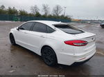 2019 Ford Fusion Se White vin: 3FA6P0HD0KR163785