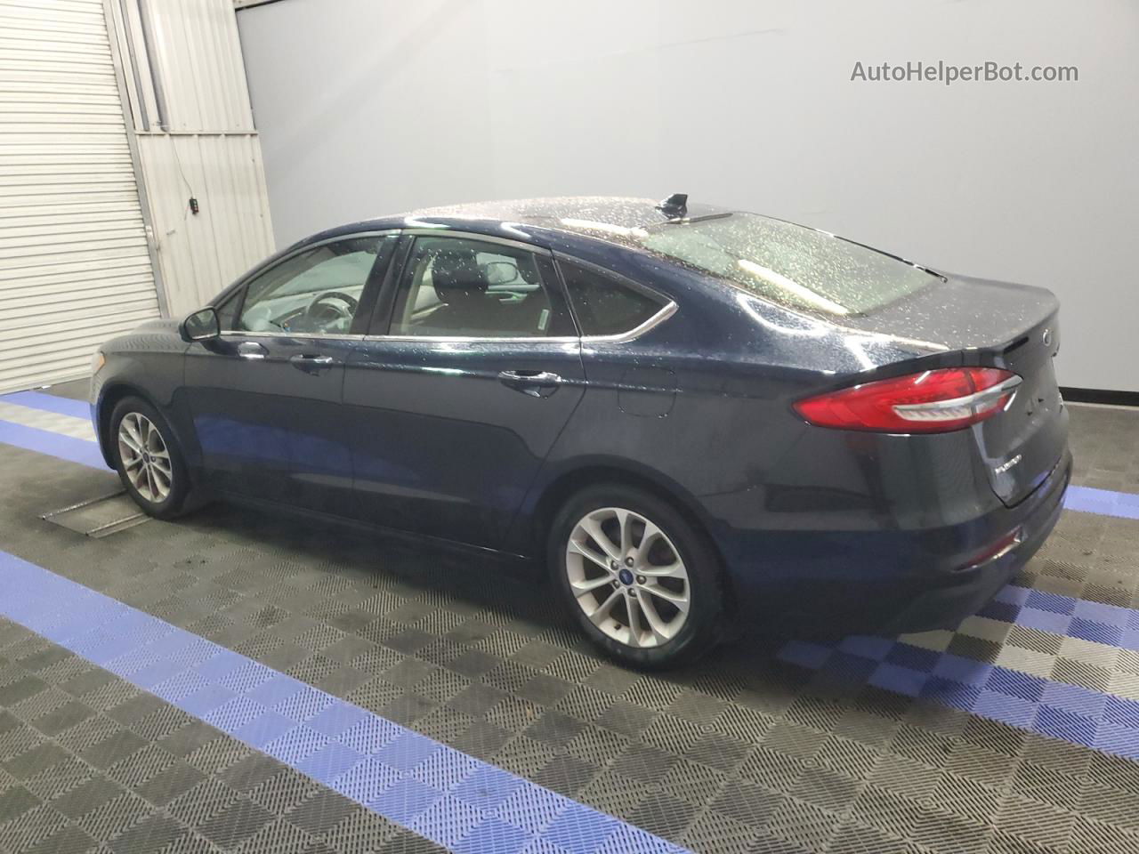 2020 Ford Fusion Se Black vin: 3FA6P0HD0LR166834