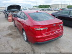 2020 Ford Fusion Se Red vin: 3FA6P0HD0LR187652