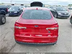 2020 Ford Fusion Se Red vin: 3FA6P0HD0LR187652