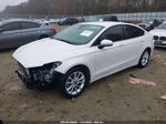 2020 Ford Fusion Se White vin: 3FA6P0HD0LR221279