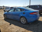 2020 Ford Fusion Se Blue vin: 3FA6P0HD0LR227857