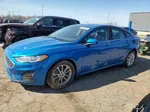 2020 Ford Fusion Se Синий vin: 3FA6P0HD0LR227857