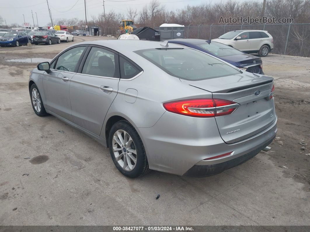 2020 Ford Fusion Se Серебряный vin: 3FA6P0HD0LR232184