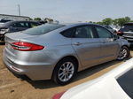 2020 Ford Fusion Se Silver vin: 3FA6P0HD0LR259269