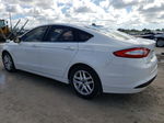 2014 Ford Fusion Se White vin: 3FA6P0HD1ER284992