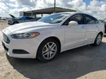 2014 Ford Fusion Se White vin: 3FA6P0HD1ER284992