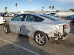 2014 Ford Fusion Se Silver vin: 3FA6P0HD1ER366205