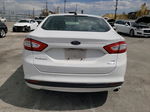 2015 Ford Fusion Se White vin: 3FA6P0HD1FR128128