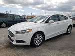 2015 Ford Fusion Se White vin: 3FA6P0HD1FR128128