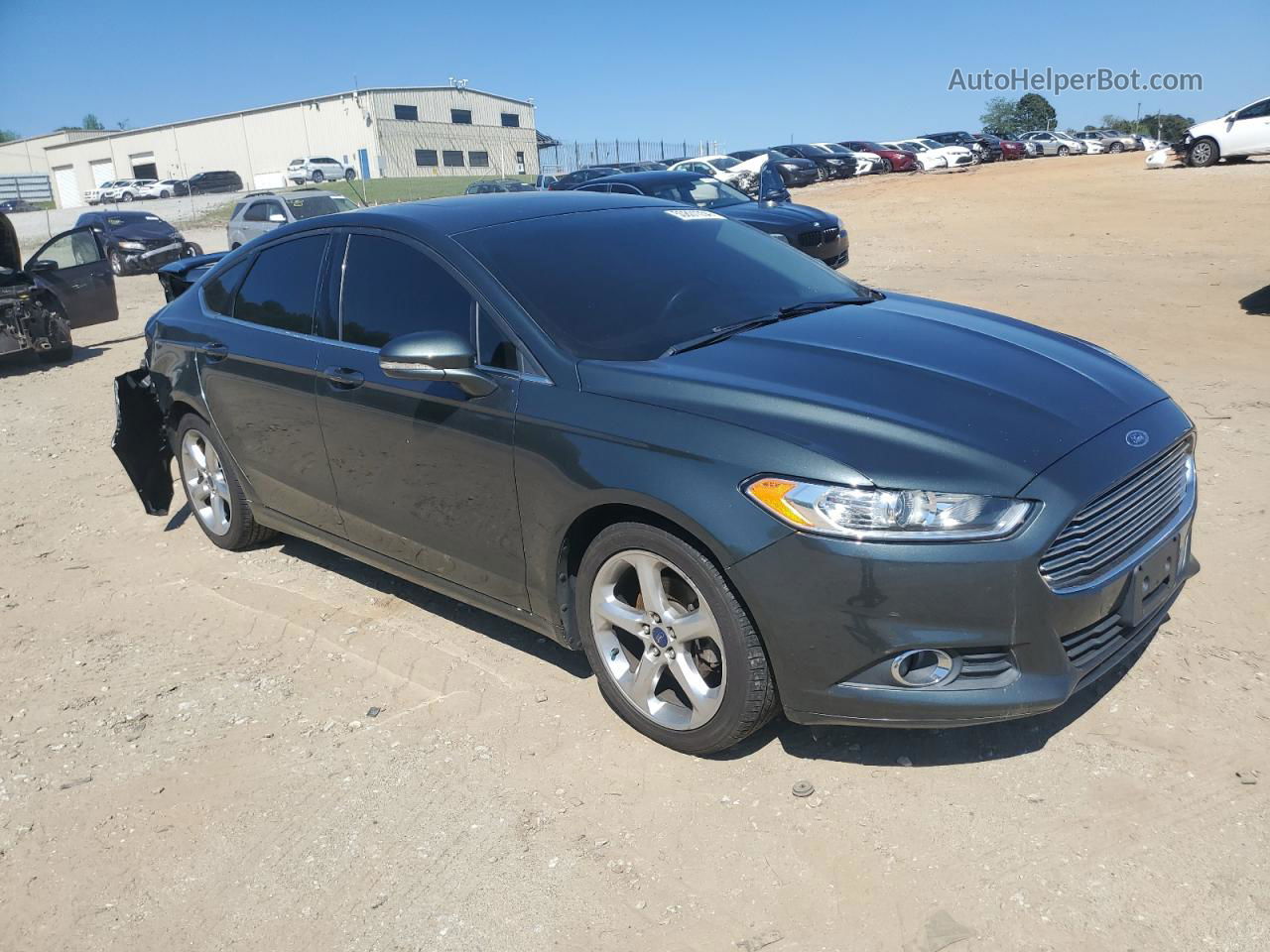 2015 Ford Fusion Se Charcoal vin: 3FA6P0HD1FR262833