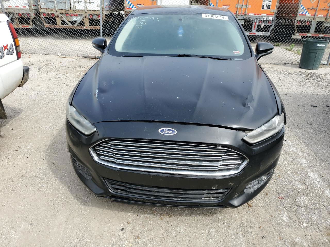 2016 Ford Fusion Se Black vin: 3FA6P0HD1GR325821