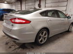 2016 Ford Fusion Se Silver vin: 3FA6P0HD1GR341145