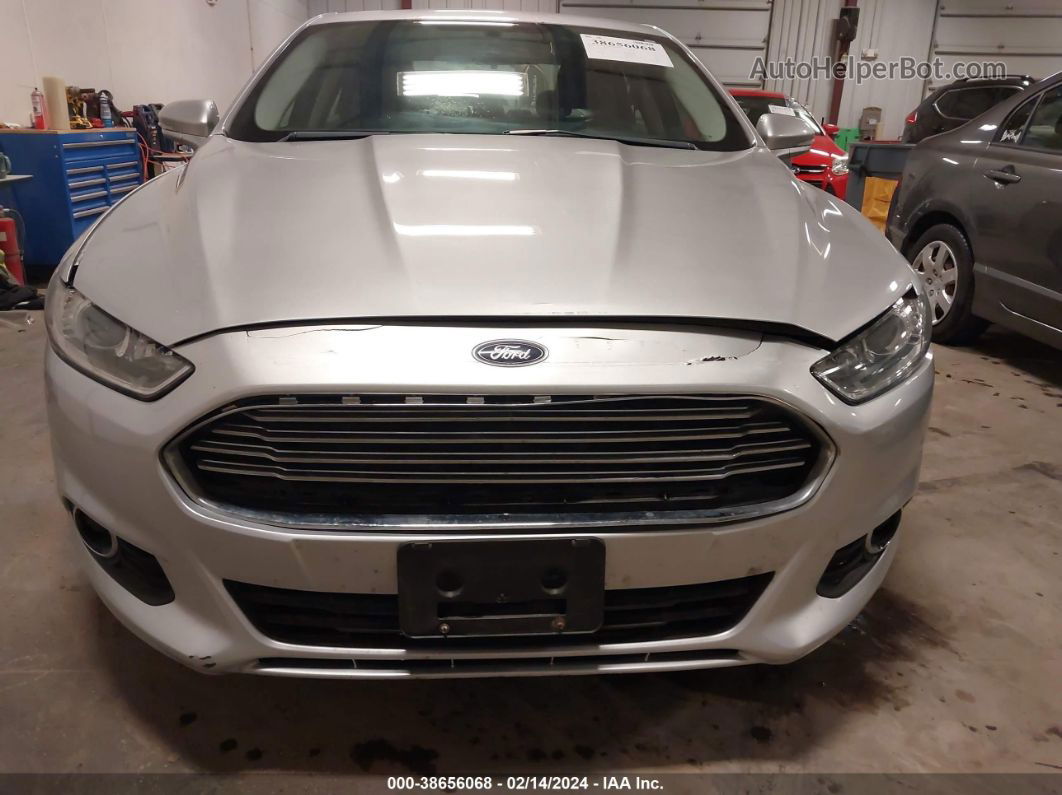 2016 Ford Fusion Se Silver vin: 3FA6P0HD1GR341145