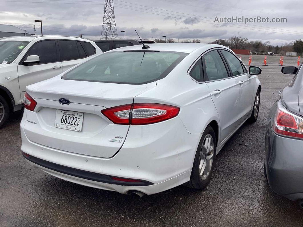 2016 Ford Fusion Se vin: 3FA6P0HD1GR369396