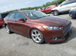 2016 Ford Fusion Se Brown vin: 3FA6P0HD1GR399756