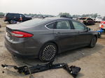 2017 Ford Fusion Se Gray vin: 3FA6P0HD1HR108271