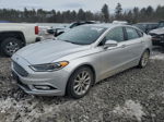 2017 Ford Fusion Se Silver vin: 3FA6P0HD1HR111882