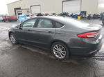 2017 Ford Fusion Se Gray vin: 3FA6P0HD1HR207804