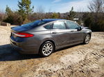 2017 Ford Fusion Se Gray vin: 3FA6P0HD1HR262110