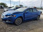 2017 Ford Fusion Se Синий vin: 3FA6P0HD1HR298945