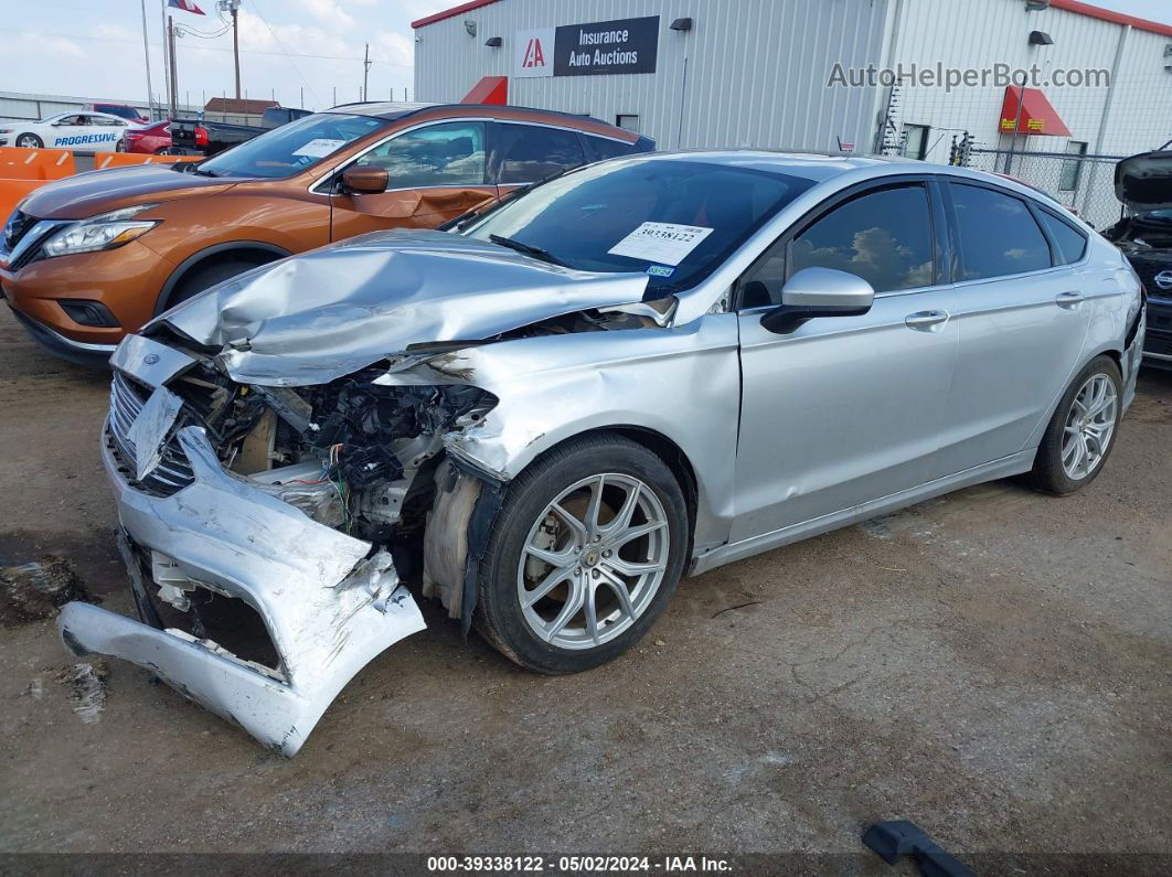 2017 Ford Fusion Se Gray vin: 3FA6P0HD1HR299061