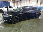 2017 Ford Fusion Se Black vin: 3FA6P0HD1HR311077